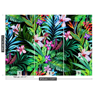 Wallpaper Tropical flowers