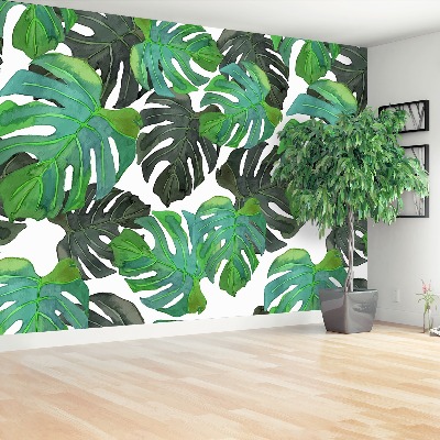 Wallpaper Leaves monster