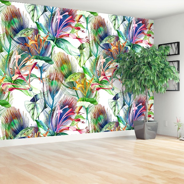 Wallpaper Tropical flowers