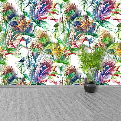 Wallpaper Tropical flowers