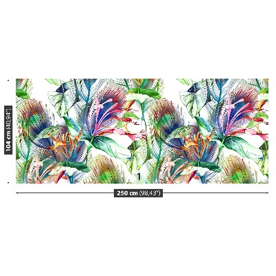 Wallpaper Tropical flowers