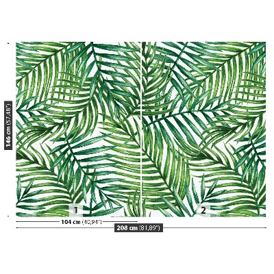 Wallpaper Leaves of palm