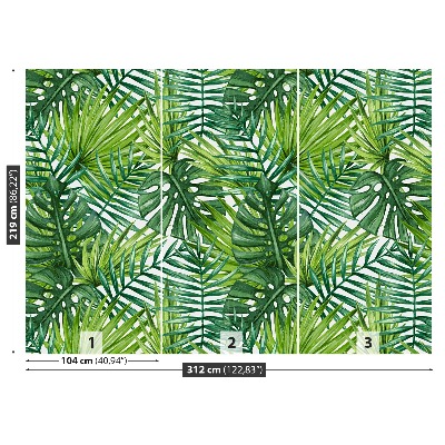 Wallpaper Palm leaves