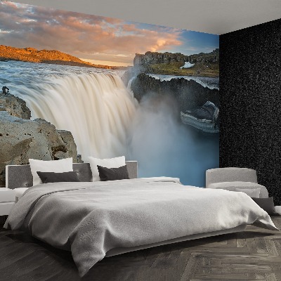 Wallpaper Dettifoss waterfall