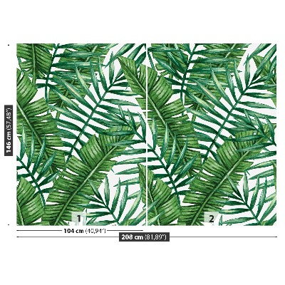 Wallpaper Palm leaves