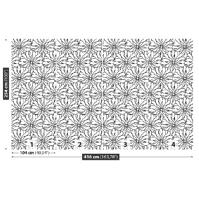 Wallpaper Flowers pattern