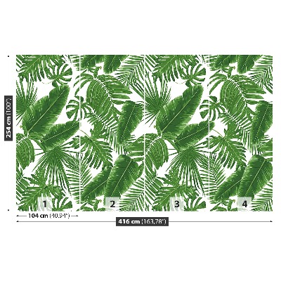 Wallpaper Tropical leaves