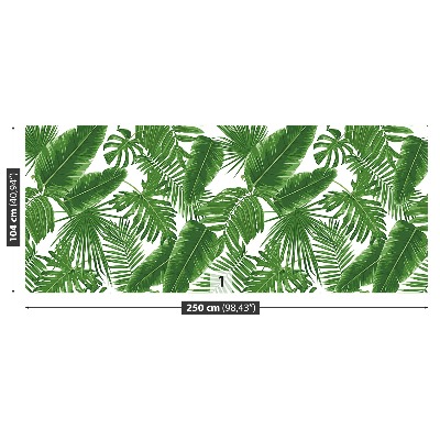 Wallpaper Tropical leaves