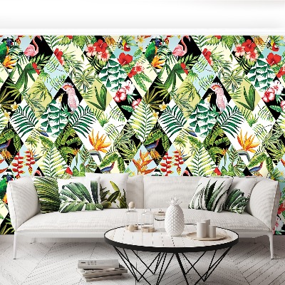 Wallpaper Exotic mosaic