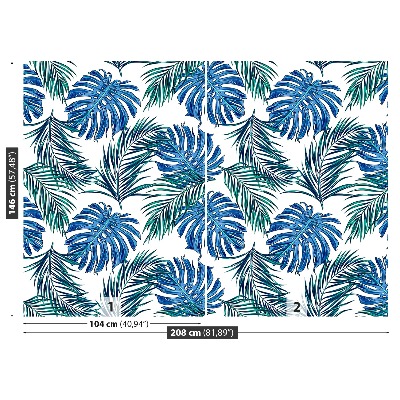 Wallpaper Palm leaves