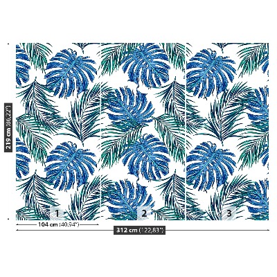 Wallpaper Palm leaves