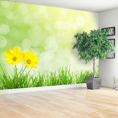 Wallpaper Flowers grass