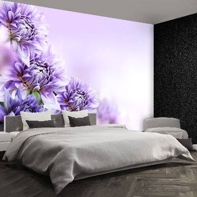 Wallpaper Violet flowers