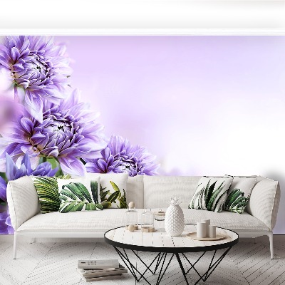 Wallpaper Violet flowers