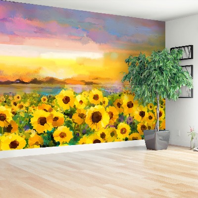 Wallpaper Field of sunflowers