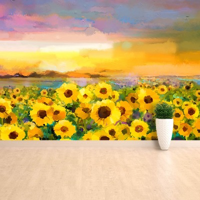 Wallpaper Field of sunflowers