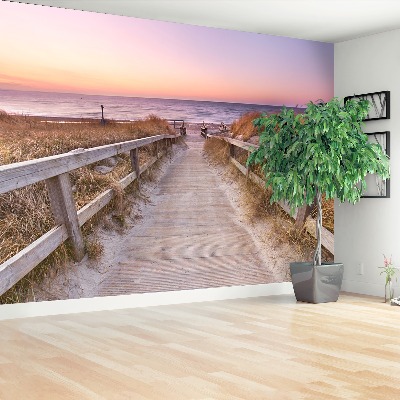 Wallpaper Wooden walkway