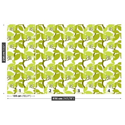 Wallpaper Pattern with leaves