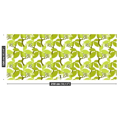 Wallpaper Pattern with leaves