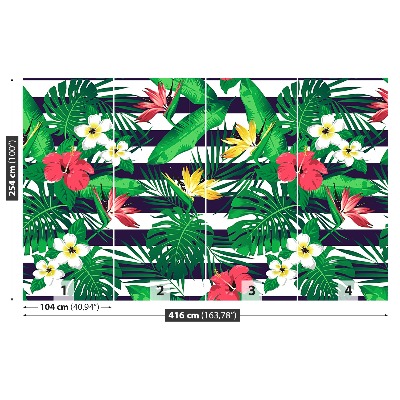 Wallpaper Tropical flowers