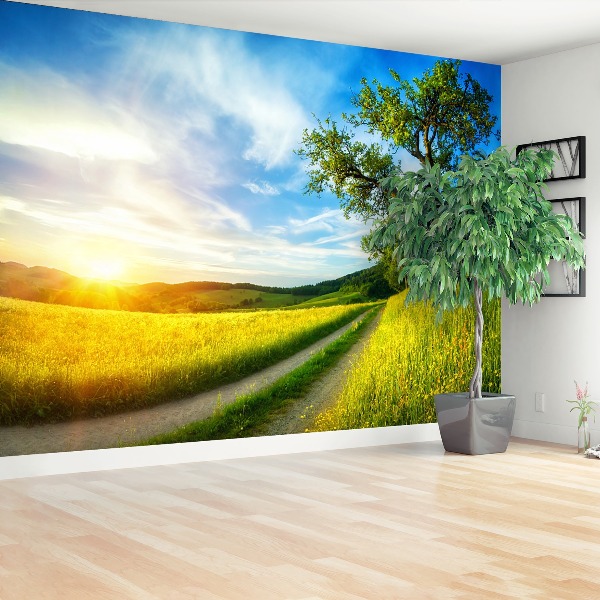 Wallpaper Meadow tree