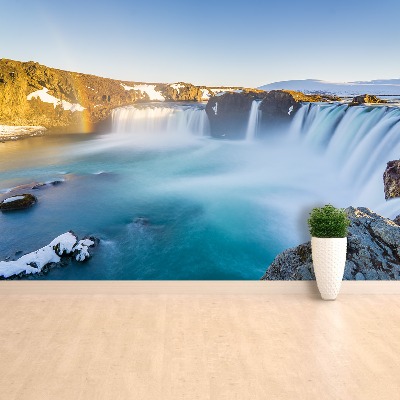 Wallpaper Iceland waterfall