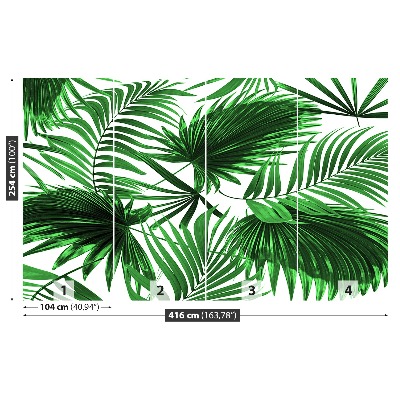 Wallpaper Palm leaves