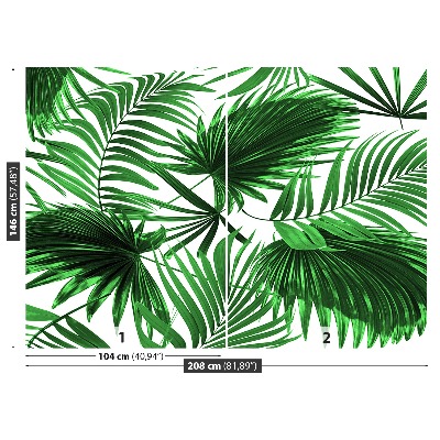 Wallpaper Palm leaves