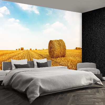 Wallpaper Straw bales