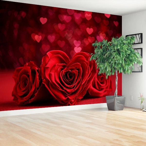 Wallpaper Roses heart