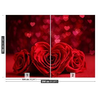 Wallpaper Roses heart