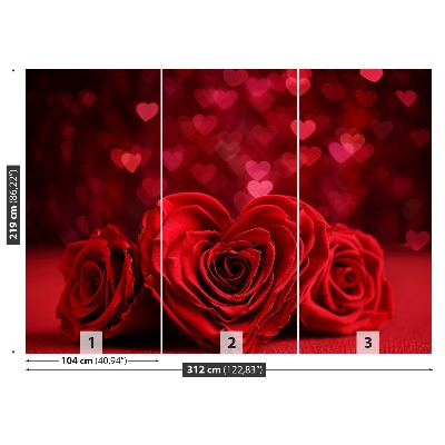 Wallpaper Roses heart