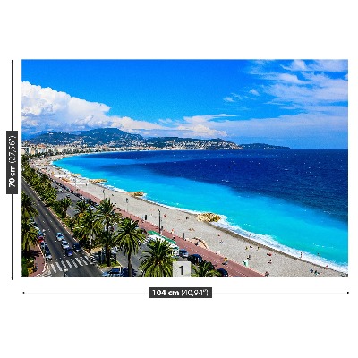 Wallpaper Beach of nice france