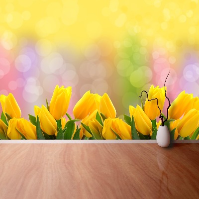 Wallpaper Yellow tulips