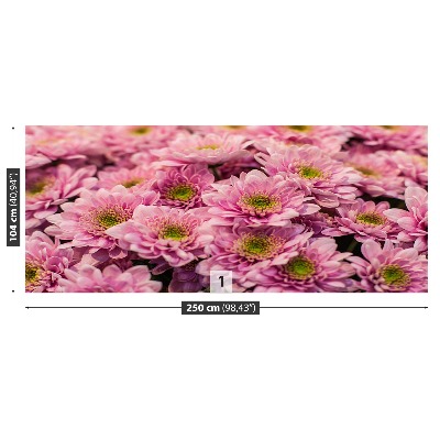 Wallpaper Pink chrysanthemums