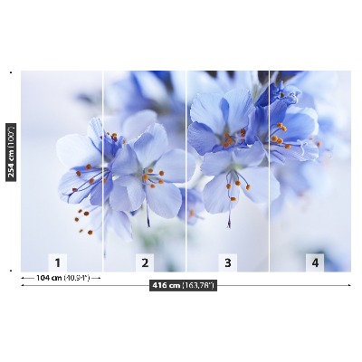 Wallpaper Blue flowers