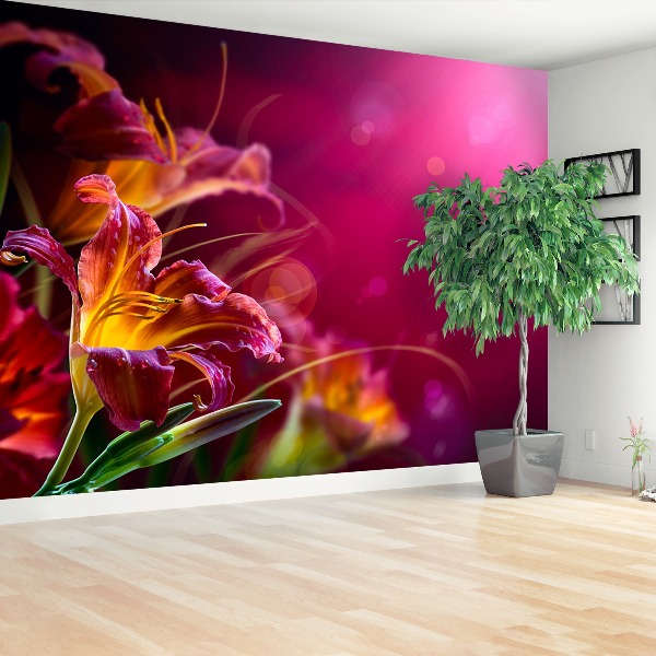 Wallpaper Purple lily