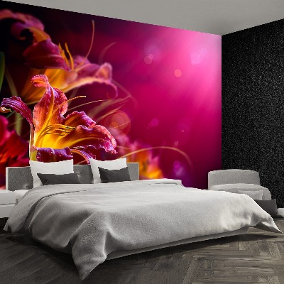 Wallpaper Purple lily