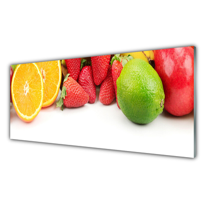 Acrylic Print Fruit kitchen orange red green