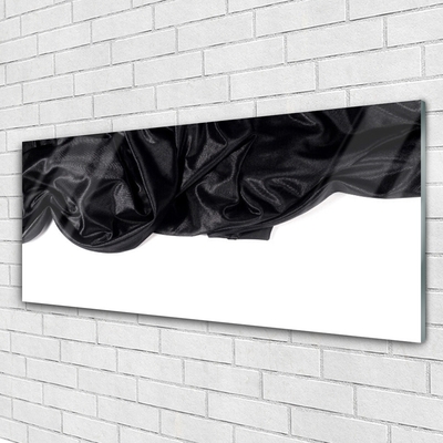 Acrylic Print Cashmere art black white
