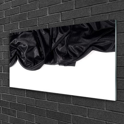 Acrylic Print Cashmere art black white