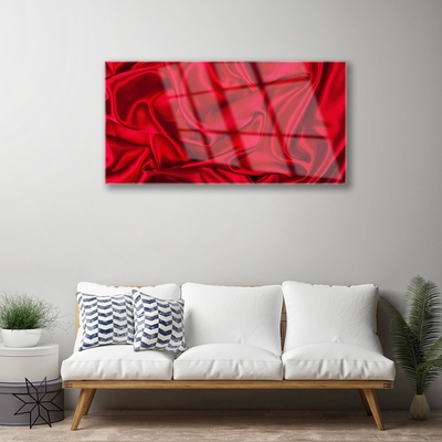 Acrylic Print Cashmere art red