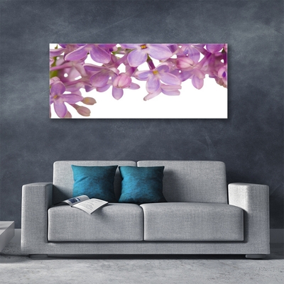 Acrylic Print Flowers floral pink