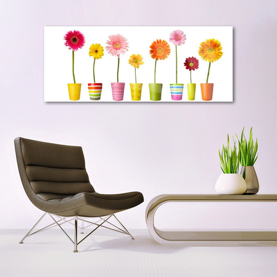 Acrylic Print Flowers floral multi