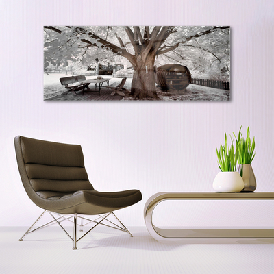 Acrylic Print Tree nature brown