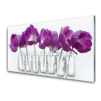 Plexiglas® Wall Art Flowers floral pink