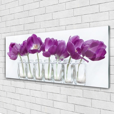 Plexiglas® Wall Art Flowers floral pink