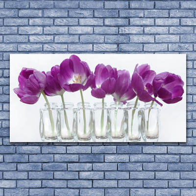 Plexiglas® Wall Art Flowers floral pink