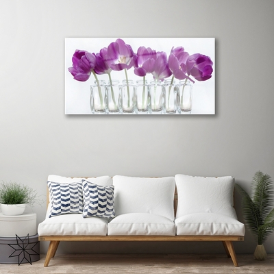 Plexiglas® Wall Art Flowers floral pink