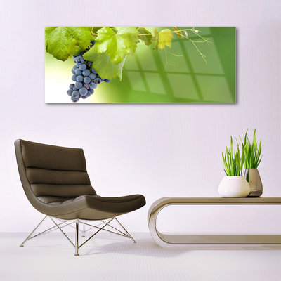 Plexiglas® Wall Art Grapes kitchen purple